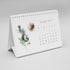 2027 A5 Floral Desk Calendar