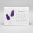 2027 A5 Floral Desk Calendar