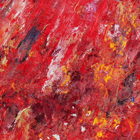 'PASSION' Abstract Painting & Art Prints