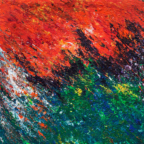 'ADVENTURES' Abstract Painting & Art Prints