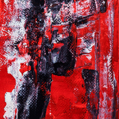 'INDIGNATION' Abstract Painting & Art Prints