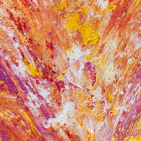 'JOY' Abstract Painting & Art Prints