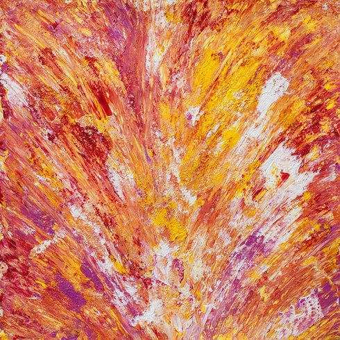 'JOY' Abstract Painting & Art Prints