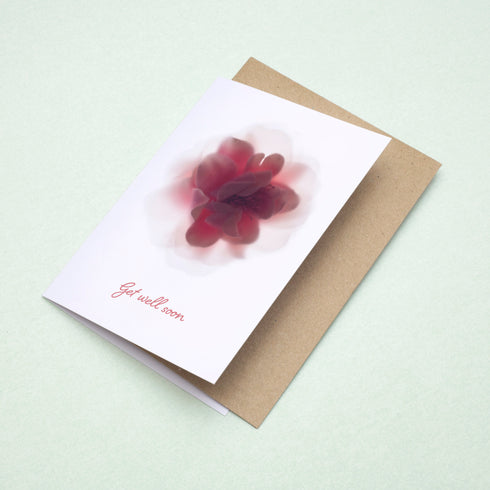 Pink Floral Get Well Soon