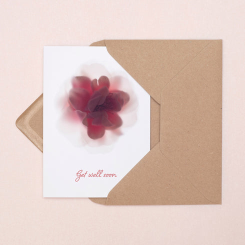 Pink Floral Get Well Soon