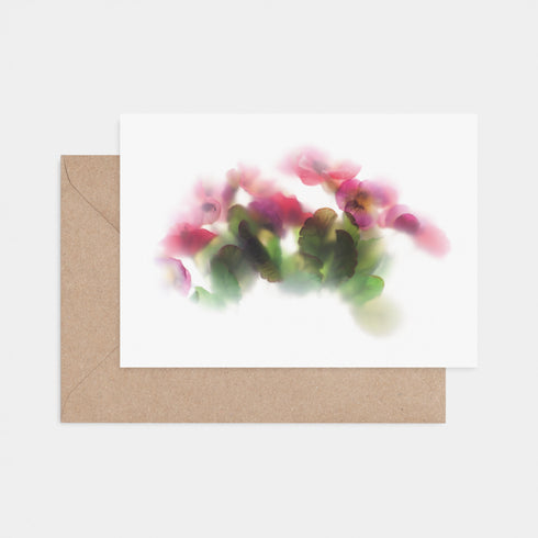 Pink Blooms Greeting Card