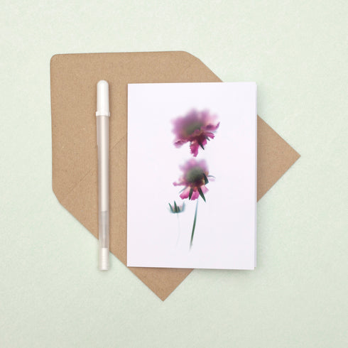Pink & Purple Floral Card Set