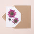 Pink & Purple Floral Card Set