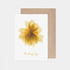 Yellow Daisy Thinking of You Card