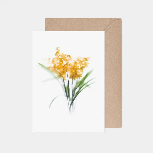 Yellow Blooms Card