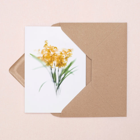 Yellow Floral Card Set