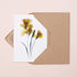Yellow & Purple Floral Card Set
