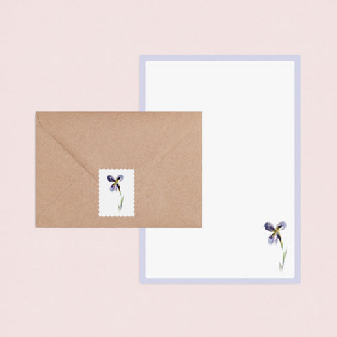 Flower Stems Letter Writing Set