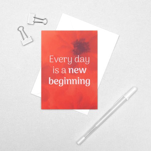 'New beginning' Postcard