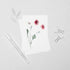 Pink Blooms Floral Postcard