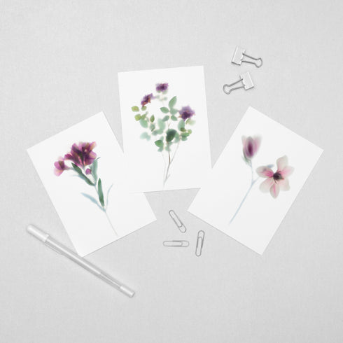 6 Floral Postcards - Impressions 4