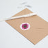Pink Scabiosa Flower Stickers