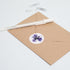 Purple Iris Flower Stickers