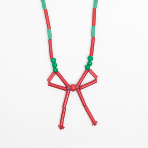 Noel XMAS BOW Necklace