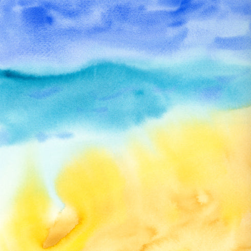 "SOUNDS OF THE SEA IV" Abstract Art Prints