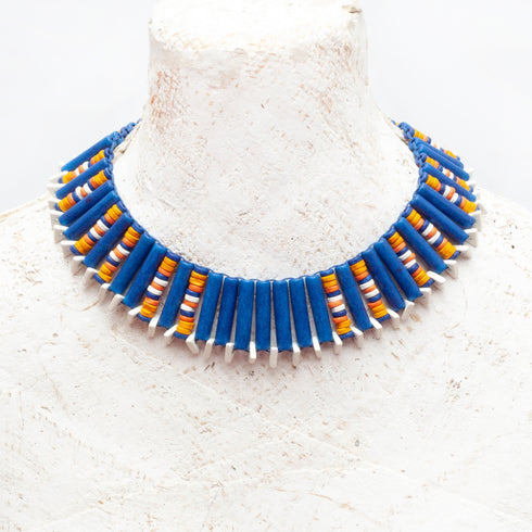 Midnight 'CLEO' Collar Necklace