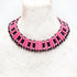 Neon 'CLEO' Collar Necklace