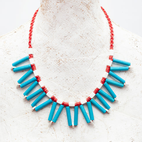 Americano 'JULIE' Bib Necklace