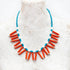 Sunset 'JULIE' Bib Necklace