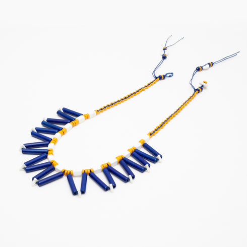 Midnight 'JULIE' Bib Necklace