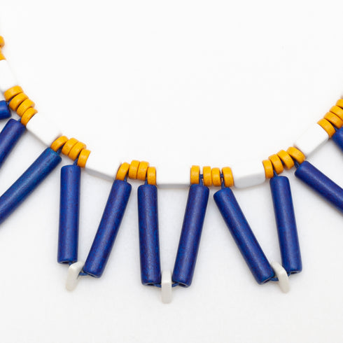 Midnight 'JULIE' Bib Necklace