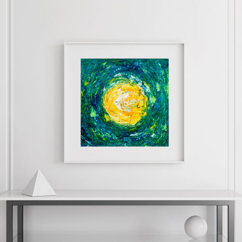 'ENTHUSIASM' Abstract Painting & Art Prints
