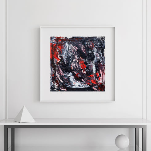 'FEAR' Abstract Painting & Art Prints