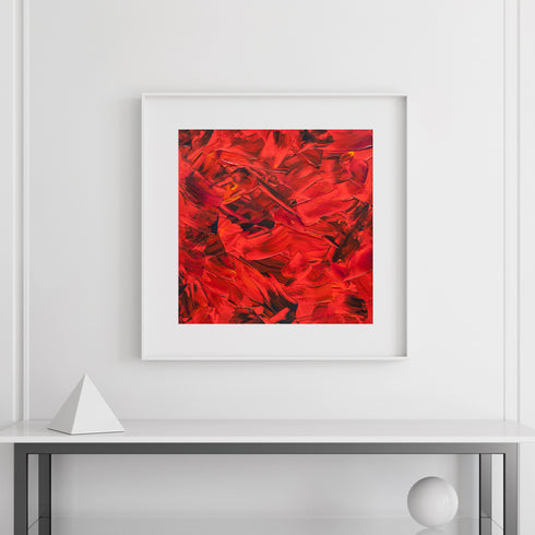 'ACTION' Abstract Painting & Art Prints