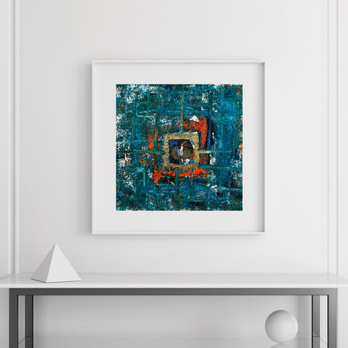 'EMBRACE' Abstract Painting & Art Prints