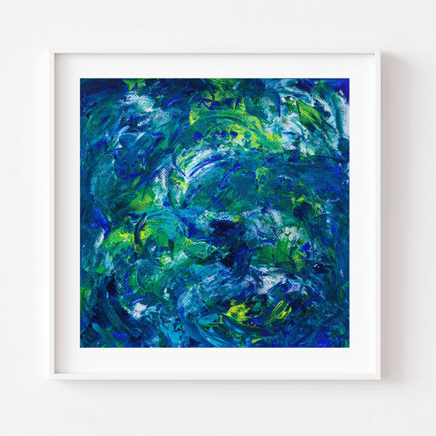 'EXPLORE' Abstract Painting & Art Prints