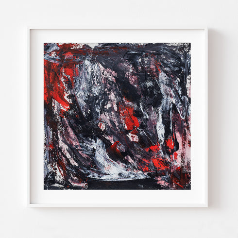 'FEAR' Abstract Painting & Art Prints