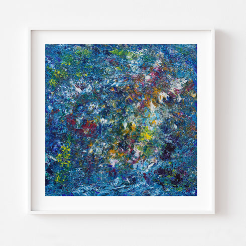 'ABUNDANCE' Abstract Painting & Art Prints