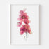 Abstract Pink Orchids II Floral Art Print