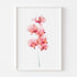 Baby Pink Orchids Floral Art Print