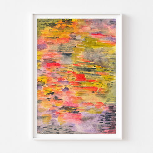 "I AM HERE II" Abstract Art Prints