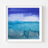 'OCEAN BLUE I' Abstract Art Prints