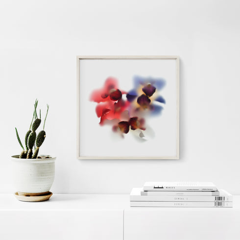 Orchid Trio Flower Art Print