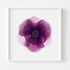 Purple Bloom Floral Art Print