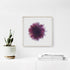 Purple Chrysanthemum Floral Art Print