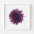 Purple Chrysanthemum Floral Art Print