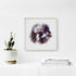 Purple Hydrengea Floral Art Print