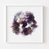 Purple Hydrengea Floral Art Print