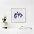 Purple Iris Bunch Floral Art Print
