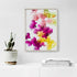 Multi-Coloured Orchids Art Print Set