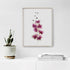 Pink Orchids Art Print Set